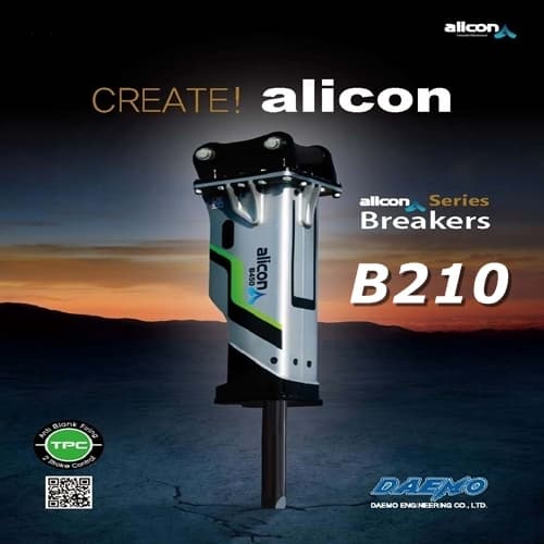 Hydraulic Breaker DAEMO Alicon B210